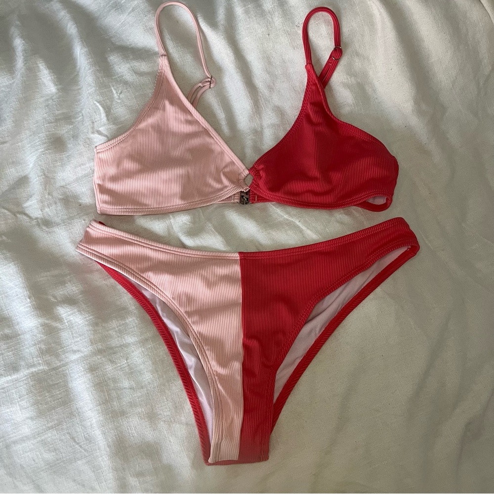 Color block bikini